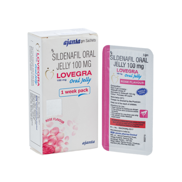 Lovegra Oral Jelly 100mg